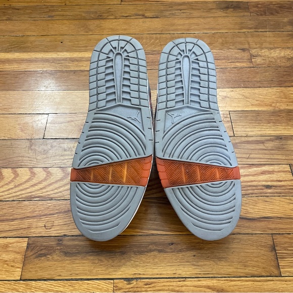 2007 Air Jordan Nu Retro 1 Low ‘Stealth Orange Blaze’ Size 11.5M Used W/ Box - Picture 7 of 9